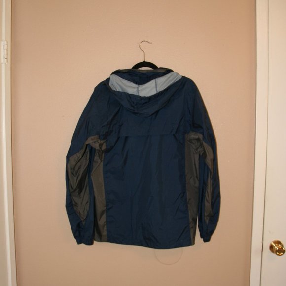 Navy Blue Columbia Titanium Windbreaker size M - Picture 3 of 3